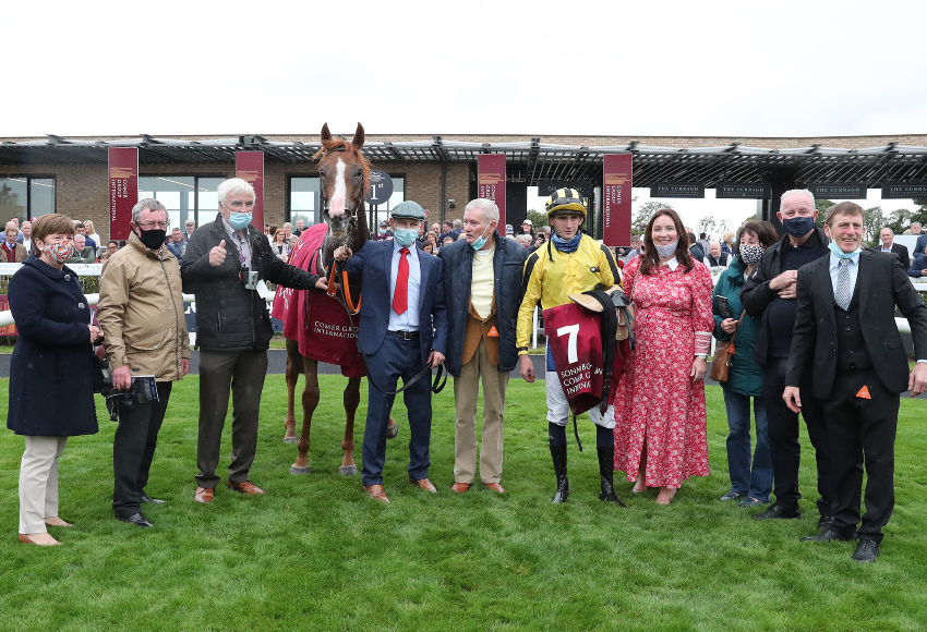 Clarke revels in Sonnyboyliston success as Kildare Racing Club celebrate St Leger winner